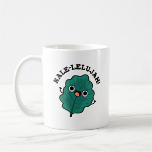 Kale-lelujah Funny Veggie Kale Pun Kaffeetasse