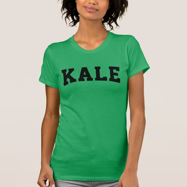 KALE VEGETARIAN T - SHIRT (Vorderseite)