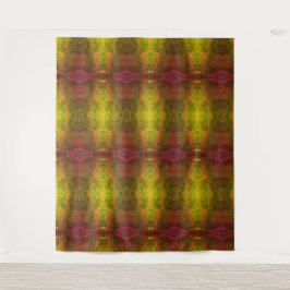 Kale x 1974 Ikat Wandteppich