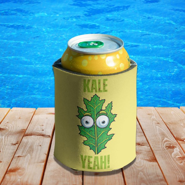 Kale Yeah Funny Veggie Pun Dosenkühler (Von Creator hochgeladen)