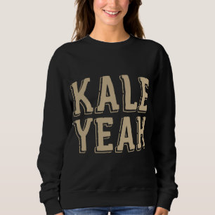 Kale Yeah Niedlich Funny Vegetarian Vegan Weihnach Sweatshirt