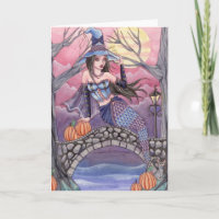 Kalei - Halloween-Meerjungfrau-Karte