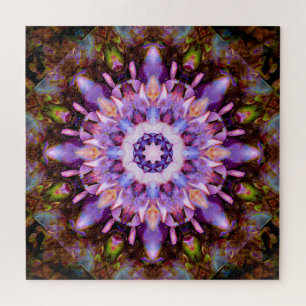 Kaleidescope Mandala Jigsaw Puzzle von DeGruy