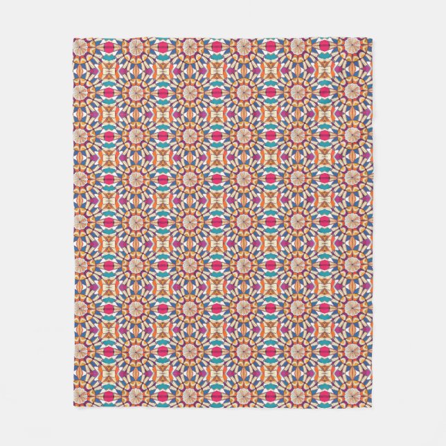 Kaleidescope of Books Fleecedecke (Vorderseite)