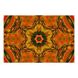 Kaleido Starburst – Glossy Art Poster