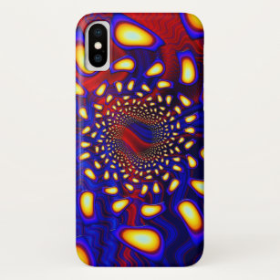KaleidoBerries psychedelisches fixiertes iPhone X Hülle