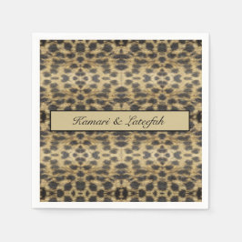 KaleidoCheetah, Brauch Serviette