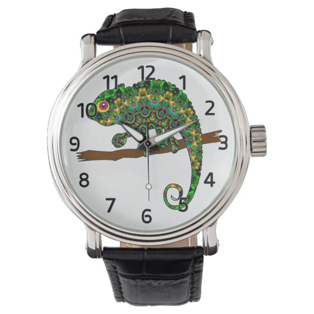 Kaleidoscope Chameleon Watch Armbanduhr (Vorderseite)