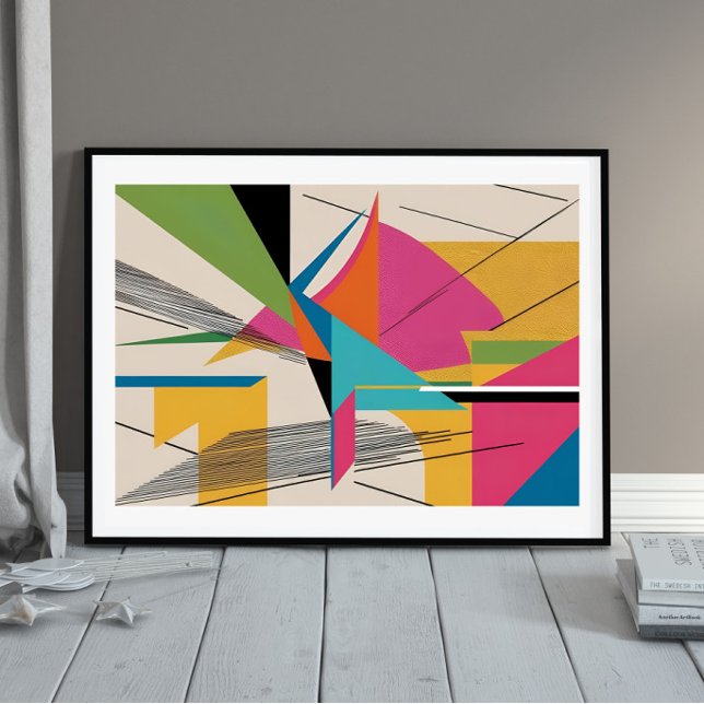 Kaleidoscope Energy Burst Poster (Von Creator hochgeladen)