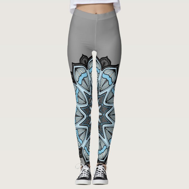 Kaleidoscope Mandala Leggings (Vorderseite)
