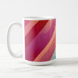 Kaleidoscope Morning – Geometric Abstract Mug Kaffeetasse