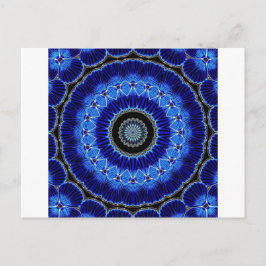 Kaleidoscope Seashell Postkarte