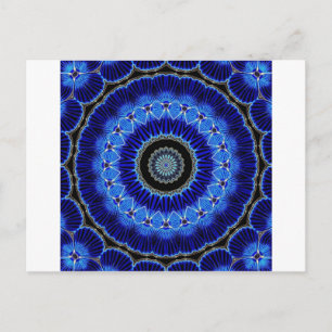 Kaleidoscope Seashell Postkarte