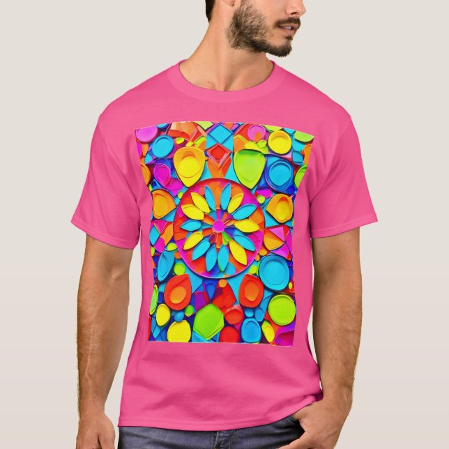 Kaleidoscope Symphony Artwork T-Shirt (Vorderseite)