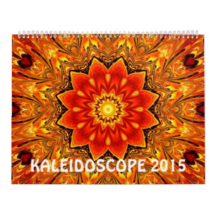 Kaleidoskop 12 Monate Mauer Kalender