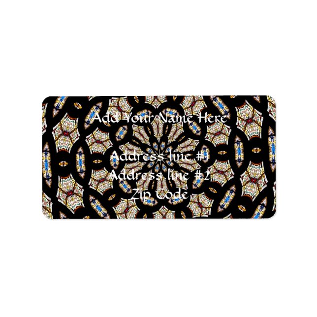 Kaleidoskop 2 adressaufkleber (Vorne)