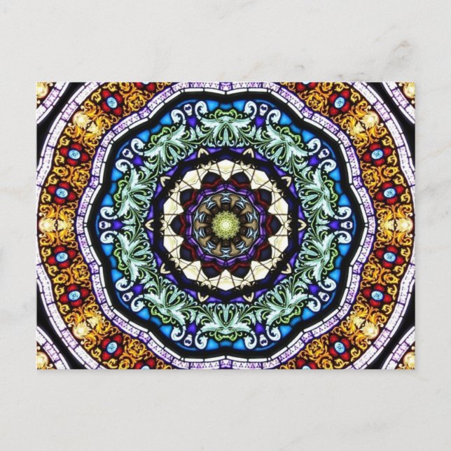Kaleidoskop 2 postkarte (Vorderseite)