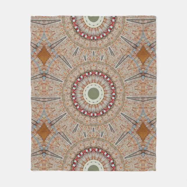 Kaleidoskop 6 fleecedecke (Vorderseite)