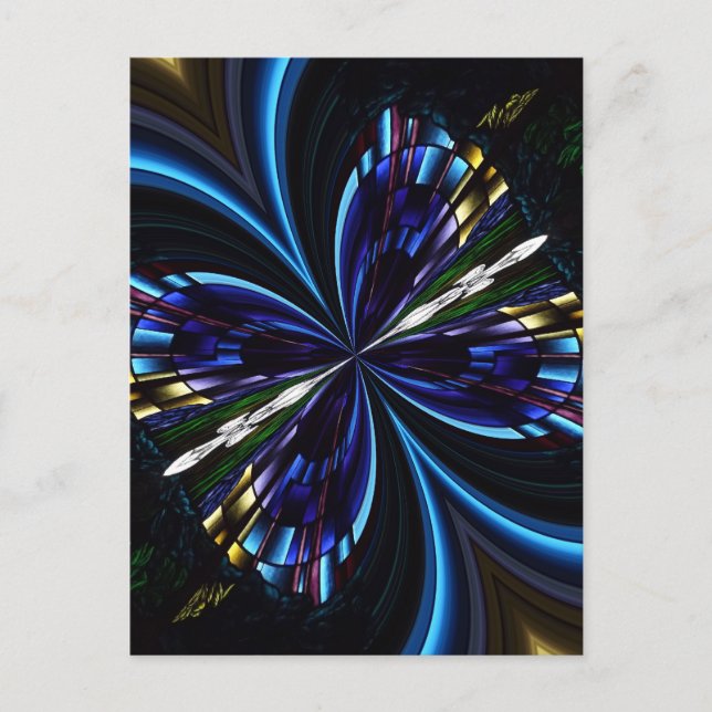 Kaleidoskop 9 postkarte (Vorderseite)