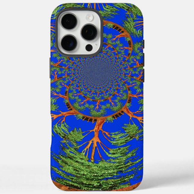 Kaleidoskop Acacia Tree Art Print/Graphic Case-Mate iPhone Hülle (Rückseite)