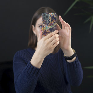 Kaleidoskop Agate Stone Muster iPhone 16 Hülle