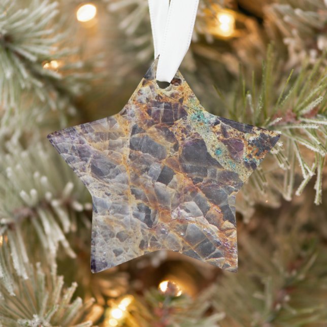 Kaleidoskop Agate Stone Muster Ornament (Baum)