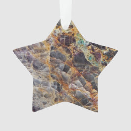 Kaleidoskop Agate Stone Muster Ornament
