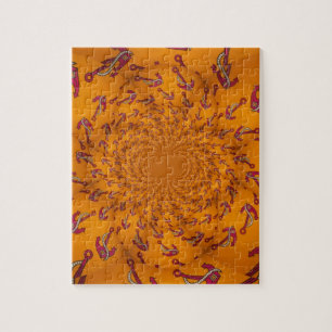 Kaleidoskop Anchor Art Print Puzzle