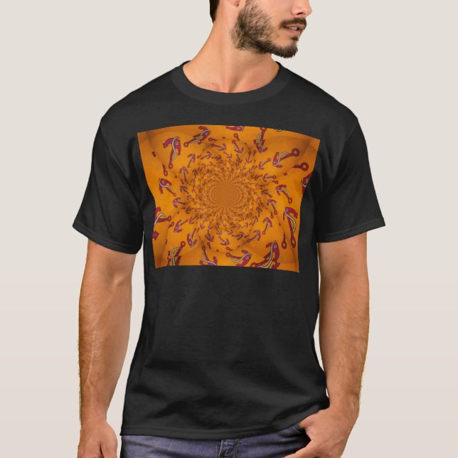 Kaleidoskop Anchor Art Print T-Shirt (Vorderseite)