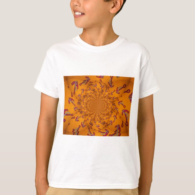Kaleidoskop Anchor Art Print T-Shirt (Vorderseite)