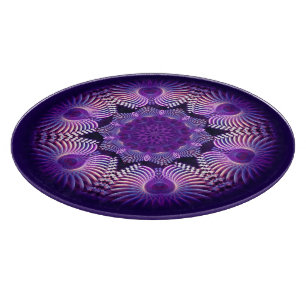 Kaleidoskop Apophysis Blume I Schneidebrett