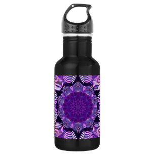 Kaleidoskop Apophysis Blume I Trinkflasche