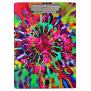Kaleidoskop Apophysis Fractal Art - I Klemmbrett