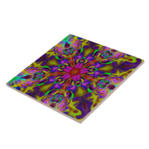 Kaleidoskop Apophysis Fraktal Art II Fliese