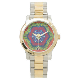 Kaleidoskop Armbanduhr