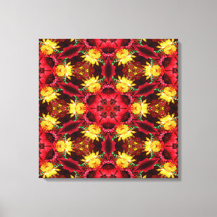Kaleidoskop Art 21 Wrapped Canvas Leinwanddruck