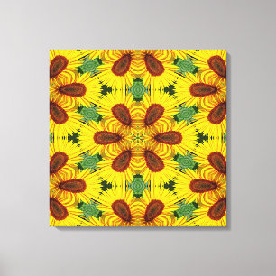Kaleidoskop Art 22 Wrapped Canvas Leinwanddruck