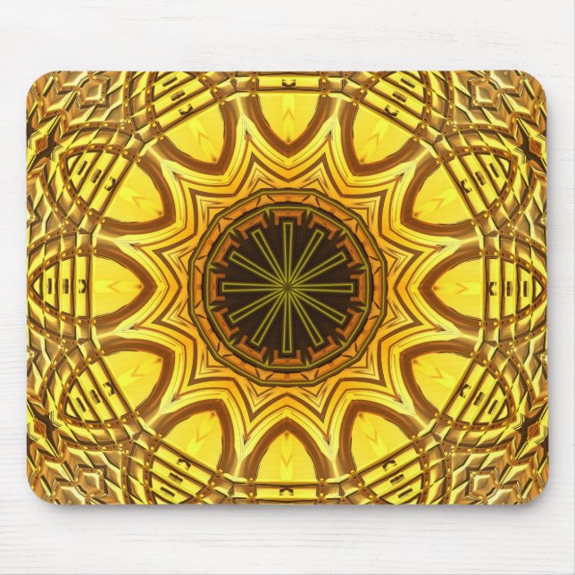 Kaleidoskop Art 8 Mousepad (Vorne)