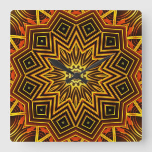 Kaleidoskop Art. 9 Wanduhren und Zahlenoptionen