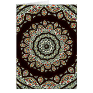 Kaleidoskop aus festem Glas 13