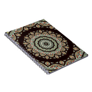 Kaleidoskop aus festem Glas 13 Notizblock