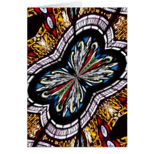 Kaleidoskop aus festem Glas 22