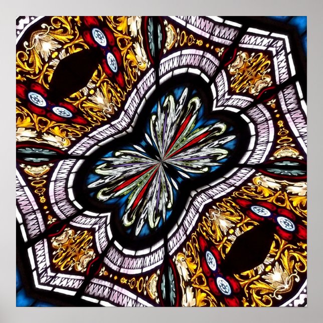 Kaleidoskop aus festem Glas 22 Poster (Vorne)
