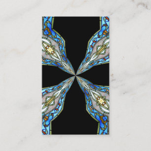 Kaleidoskop aus Hartglas 16 Visitenkarte