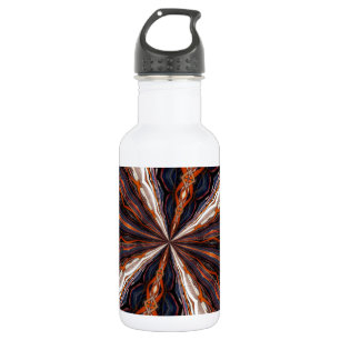 Kaleidoskop aus Hartglas 19 Trinkflasche