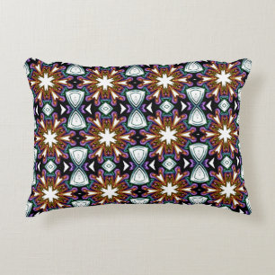 Kaleidoskop-Blumenmuster  Dekokissen