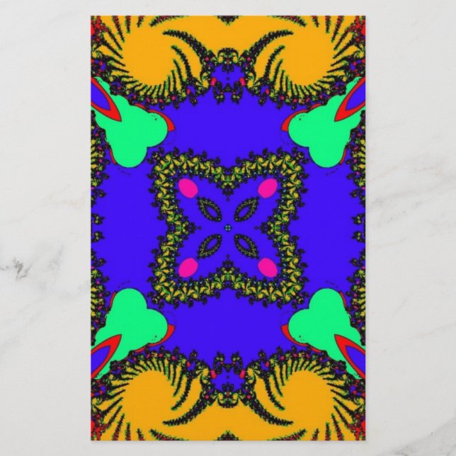 Kaleidoskop Briefpapier (Vorderseite)