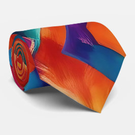 Kaleidoskop Burst Neck Tie Krawatte