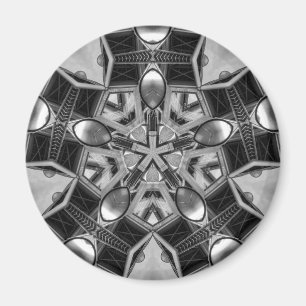 Kaleidoskop Dark Gray Magnet