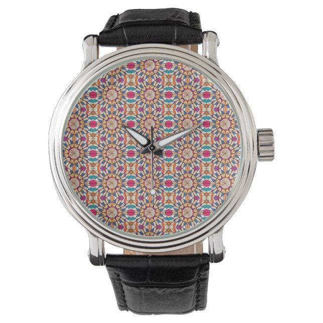 Kaleidoskop der Bücher Armbanduhr (Vorderseite)
